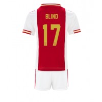 Ajax Daley Blind #17 Fußballbekleidung Heimtrikot Kinder 2022-23 Kurzarm (+ kurze hosen)